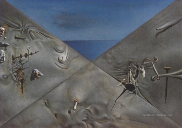 Cielo hiperxiológico Salvador Dali Pinturas al óleo
